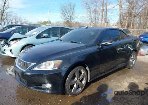 2011 Lexus Is 250C from USA, damaged, VIN JTHFF2C21B2521221